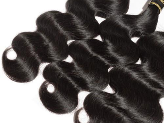 Body Wavy Diamond 8A Virgin Brazilian Hair Natural Black 100g